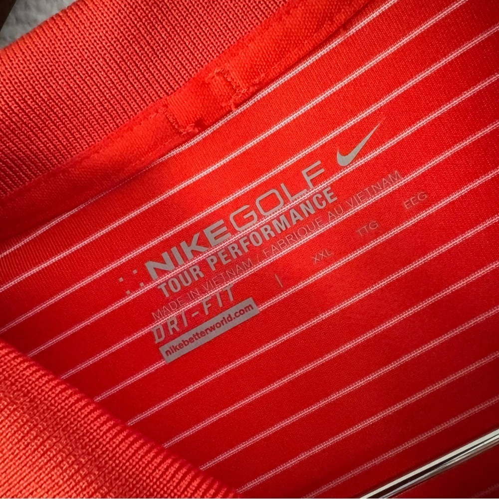 Nike Golf Tour Performance OSU BEAVERS Stripe Polo Shirt XXL NEW ‘15 Collector - Picture 6 of 8
